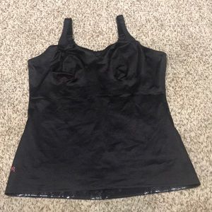 Ruby Ribbon Sheer Full Support Size 44 Black